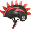 RASKULLZ MOHAWK HELMET BOLT LED 50-54 CM ML-009S - RED New