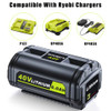 LONG FIT REPLACE FOR RYOB 40V BATTERY 6.0AH OP4060 OP4040 OP4050 - GREEN/BLACK
