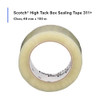 SCOTCH HIGH TACK BOX SEALING TAPE 311+ SHIPPING FREEZER STORAGE - CLEAR New