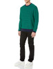 AMAZON ESSENTIALS MEN'S LONG-SLEEVE SWEATER,100%COTTON,BIG&TALL S - EMRALD GREEN New AMAZON ESSENTIALS MEN'S LONG-SLEEVE SWEATER,100%COTTON,BIG&TALL S - EMRALD GREEN New