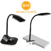 REALSPACE PRESSLER LED DESK/CLIP LAMP USB CHARGING 17"H 9513175 - BLACK New REALSPACE PRESSLER LED DESK/CLIP LAMP USB CHARGING 17"H 9513175 - BLACK New