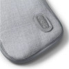 SHARPER IMAGE HEATED NECK SHOULDER MASSAGER WRAP ELECTRIC POLYESTER - GRAY