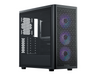 Cooler Master Elite 502 ATX High Airflow Minimalist PC Case, 410mm GPU Max,