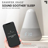 SHARPER IMAGE SOUND SOOTHER INTELLIGENT SLEEP TRAINER & AIDE - WHITE