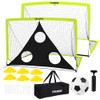 SAUBERE 6X4 FT KIDS SOCCER GOALS BACKYARD SET OF 2 PORTABLE OPTIC GREEN SAUBERE 6X4 FT KIDS SOCCER GOALS BACKYARD SET OF 2 PORTABLE OPTIC GREEN