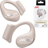 JVC NEW NEARPHONES OPEN EAR TRUE WIRELESS SINGLE EAR USE HA-NP50T - BEIGE
