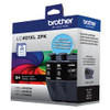 BROTHERĀ® LC401 HIGH-YIELD INK CARTRIDGES PACK OF 2 LC401XL2PK - BLACK New BROTHERĀ® LC401 HIGH-YIELD INK CARTRIDGES PACK OF 2 LC401XL2PK - BLACK New