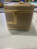 GENERIC 8" PINK PULLOUT MAKEUP CASE WITH KEY - ROSE GOLD GENERIC 8" PINK PULLOUT MAKEUP CASE WITH KEY - ROSE GOLD