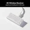 KEYCHRON M3 MINI 4K WIRELESS BLUETOOTH WIRED OPTICAL ULTRA-LIGHTWEIGHT - WHITE