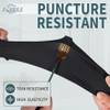 FINITEX BLACK NITRILE DISPOSABLE GLOVES 5MIL POWDER-FREE MEDICAL EXAM (LARGE) New