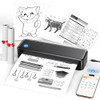 PEDOOLO PORTABLE PRINTER THERMAL SUPPORTS THERMAL PAPER A40A - BLACK PEDOOLO PORTABLE PRINTER THERMAL SUPPORTS THERMAL PAPER A40A - BLACK