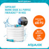 AQUA JOE 50 FOOT EXPANDABLE RV HOSE WITH FLEXIBLE MARINE-GRADE FIBER JACKET New