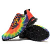 KRICELY MEN'S TRAIL RUNNING SHOES FASHION HIKING SNEAKERS - SIZE: 8.5 - RAINBOW New