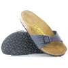 0040121 BIRKENSTOCK WOMEN'S MADRID BIRKO-FLOR SANDAL MEN 5 WOMEN 7 NAVY