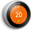 GOOGLE NEST LEARNING 3RD GEN THERMOSTAT ALEXA NEST LOGO - WHITE