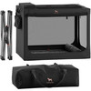 NOAH & PAW COLLAPSIBLE DOG CRATE 30 INCHES, LARGE DOG CRATE, 30*21*21 - BLACK