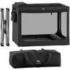 NOAH & PAW COLLAPSIBLE DOG CRATE 30 INCHES, LARGE DOG CRATE, 30*21*21 - BLACK