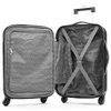 TRAVELERS CLUB MIDTOWN HARDSIDE LUGGAGE TRAVEL, 4-PIECE SET - BLACK