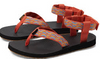 TEVA ORIGINAL SANDAL REVIVE WOMEN'S SANDALS - SIZE: WOMEN 8 - BLACK/ORANGE