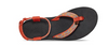 TEVA ORIGINAL SANDAL REVIVE WOMEN'S SANDALS - SIZE: WOMEN 8 - BLACK/ORANGE