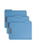 SMEAD FASTENER FILE FOLDERS 50 COUNT BLUE REINFORCED 1/3-CUT TABS 12040 - BLUE New SMEAD FASTENER FILE FOLDERS 50 COUNT BLUE REINFORCED 1/3-CUT TABS 12040 - BLUE New