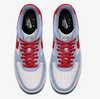 NIKE AIR FORCE 1 LOW BY YOU - SIZE: MEN 8.5 - RED/WHITE/BLUE NIKE AIR FORCE 1 LOW BY YOU - SIZE: MEN 8.5 - RED/WHITE/BLUE