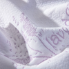 BIBB HOME LAVENDER INFUSED SCENTED HYPOALLERGENIC MATTRESS PAD QUEEN - WHITE