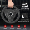 FAGUS H WEIGHT PLATE 2" RUBBER OLYMPIC GRIP PLATE BARBELL 2.5/5/10/15/25/35/45 FAGUS H WEIGHT PLATE 2" RUBBER OLYMPIC GRIP PLATE BARBELL 2.5/5/10/15/25/35/45