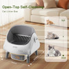 YIZFERN SELF CLEANING LITTER BOX FOR MULTIPLE CATS AUTOMATIC CAT LITTER BOX
