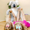 MELISSA & DOUG LIFELIKE PLUSH KOALA STUFFED ANIMAL - GRAY New MELISSA & DOUG LIFELIKE PLUSH KOALA STUFFED ANIMAL - GRAY New