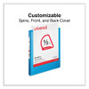 UNIVERSAL 20703 DELUXE ROUND RING VIEW BINDER 1/2IN CAP 8.5 X 11 - LIGHT BLUE UNIVERSAL 20703 DELUXE ROUND RING VIEW BINDER 1/2IN CAP 8.5 X 11 - LIGHT BLUE