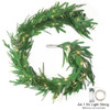 Norfok Sourgum Eucalyptus Garlands Light String 6Ft Soft Christmas HM5624 -Green