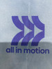 ALL IN MOTION 18" TEXTURED FOAM ROLLER - NAVY BLUE ALL IN MOTION 18" TEXTURED FOAM ROLLER - NAVY BLUE