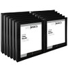 JUST BASICS ROUND-RING VIEW RINGS 61% RECYCLED PACK OF 12 BINDERS - BLACK JUST BASICS ROUND-RING VIEW RINGS 61% RECYCLED PACK OF 12 BINDERS - BLACK