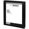 JUST BASICS ROUND-RING VIEW RINGS 61% RECYCLED PACK OF 12 BINDERS - BLACK JUST BASICS ROUND-RING VIEW RINGS 61% RECYCLED PACK OF 12 BINDERS - BLACK