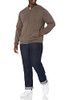 AMAZON ESSENTIALS MEN'S FULL-ZIP COTTON SWEATER SIZE LARGE - BROWN HEATHER New AMAZON ESSENTIALS MEN'S FULL-ZIP COTTON SWEATER SIZE LARGE - BROWN HEATHER New