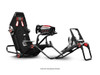 NEXT LEVEL RACING FOLDABLE SIMULATOR COCKPIT F-GT LITE - BLACK/RED