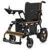 ELECTRIC WHEELCHAIR 20+ MILES RANGE ALL TERRAIN PORTABLE MOTORIZED - BLACK