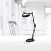 REALSPACE BRETINO LED MAGNIFIER DESK LAMP MOUNTING CLAMP 22"H - BLACK REALSPACE BRETINO LED MAGNIFIER DESK LAMP MOUNTING CLAMP 22"H - BLACK