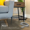 GE STORE GE 3-OUTLET FLAT EXTENSION CORD 25 FT 43025 - GRAY