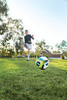 SKLZ STAR-KICK SOLO SOCCER TRAINER HANDS-FREE KICKING PASSING PRACTICE BLACK New