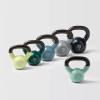 ALL IN MOTION KETTLEBELL 20LB IRON WEIGHT FOR LEGS & UPPER BACK - BLUE