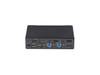 StarTech 2-Port DisplayPort KVM Switch, 4K 60Hz, DP 1.2, HDCP 1.4, EDID
