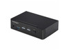 StarTech 2-Port DisplayPort KVM Switch, 4K 60Hz, DP 1.2, HDCP 1.4, EDID