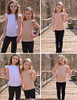 FLYPIGS GIRLS T SHIRTS RUFFLE SLEEVE SUMMER CASUAL RIBBED 5-6Y WOMEN 120 - BEIGE New FLYPIGS GIRLS T SHIRTS RUFFLE SLEEVE SUMMER CASUAL RIBBED 5-6Y WOMEN 120 - BEIGE New