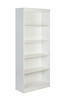 ONSPACE ESSENTIALS 5-TIER BOOKSHELF, 50-LD0101SHLF-WHITE - WHITE