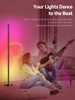 OIYN SMART RGBICW LED CORNER FLOOR LAMP - 16 MILLION, 68+ SCENES, LZ-1201000B New OIYN SMART RGBICW LED CORNER FLOOR LAMP - 16 MILLION, 68+ SCENES, LZ-1201000B New