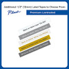 Brother Genuine P-touch TZE-335 Label Tape, 1/2" (0.47") Standard Laminated New Brother Genuine P-touch TZE-335 Label Tape, 1/2" (0.47") Standard Laminated New
