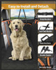 VICTOPER DOG CAR SEAT COVER - ORANGE/BLACK New