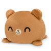 TeeTurtle The Original Reversible Father's Day Bear Plushie - Brown TeeTurtle The Original Reversible Father's Day Bear Plushie - Brown